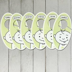 SUGAR BOOGER Baby Closet Dividers